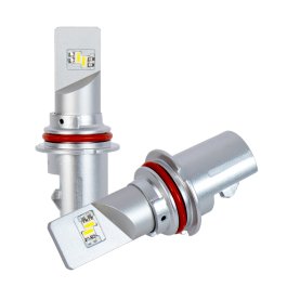 9007 / HB5 LED Bulbs - Dual Beam - Fanless - 5,000 Lumens/Set - 6500K