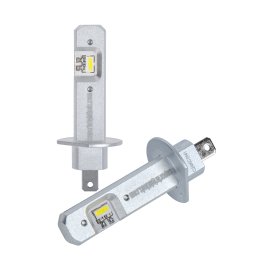 H1 LED Bulbs - Fanless - 5,000 Lumens/Set - 6500K