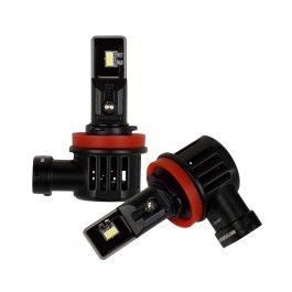H8 / H9 / H11 / H16 LED Bulbs - High Beam / Low Beam / Fog Light - 6,000 Lumens - 6500K