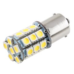 1156 Boat and RV LED Light Bulb - (27) SMD LED Tower - BA15S Retrofit Base - 420 Lumens - Cool White