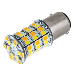 1157 Switchback LED Bulb - Dual Function 60 SMD LED Tower - A Type - BAY15D Bulb