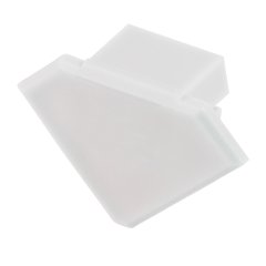 45-ALU End Cap White - 20003