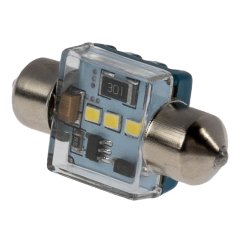 DE3022 CAN Bus LED Bulb - 3 SMD LED Festoon Bulb - 31mm