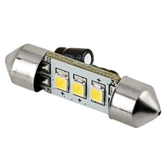 3710 LED Bulb - 3 SMD LED Festoon - 38mm - Cool White