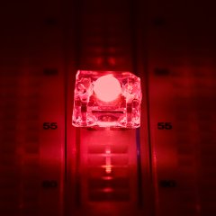 3mm Red High Flux LED - 630 nm - 70 Degree Viewing Angle - 3mm Red High Flux LED