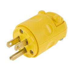 515PV Straight Blade Plug - 15 Amp - 125 Volt