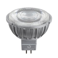 Green Creative 7.5W MR16 LED Bulb - GU5.3 Base - Dimmable - Flood Beam - 4000K - 12 VAC