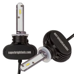 880/881 LED Fanless Headlight/Fog Light Conversion Kit with Internal Drivers - 4,000 Lumens/Set
