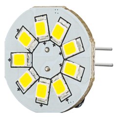 G4 Boat and RV LED Light Bulb - Bi-Pin LED Disc - 15W Equivalent - 130 Lumens