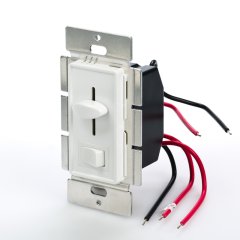 SLVDx-60W-3W - LED 3 Way Switch and Dimmer for Standard Wall Switch Box