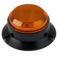 4-3/4&quot; Amber LED Strobe Light Beacon with 8 LEDs