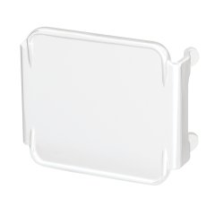 3" Square LED Light Pod Lens Cover - Opaque - White