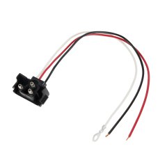 Right Angle 3-Wire Pigtail for Peterson Trailer Lights - 3 Pin PL-3 Plug - 10-1/2" Long