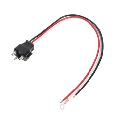 3-Wire Pigtail for Peterson Trailer Lights - 3 Pin PL-3 Plug - 10-1/2" Long