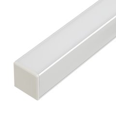 LIPOD aluminum LED strip channel profile with optional frosted lens and end caps