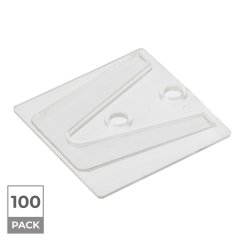 100 Pack - Parapet Christmas Light Clips - Compatible with Shingle Tab (CLS-CLIP5-100PK) - Parapet Clip - 100 Pack