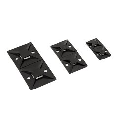 Screw and Adhesive Mount Base for Cable Tie