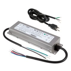 LED Switching Power Supply - DiodeDriveÂ® Series - 60W-150W Enclosed Power Supply - 24V - 150 Watt - 24 Volt ( with Power Cord)