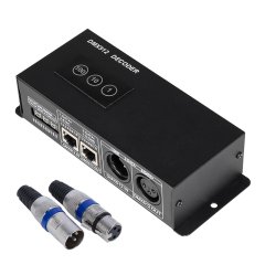 LED DMX 512 Decoder - 8 Amp 3 Channel - Digital Display