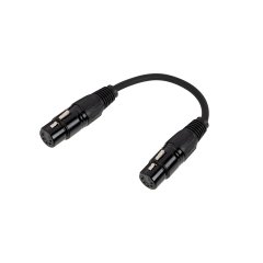 XLR5 Female to XLR5 Female - DMX Signal Cable - 20cm / 1m