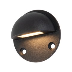 LED Eyelid Deck Light - Black - Low Voltage Step Light - 3000K