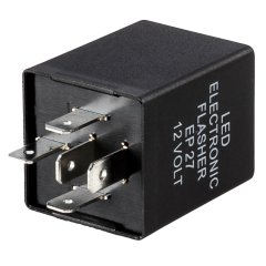 EP27L LED Bulb Electronic Flasher - 5 Pin Black Ford Flasher