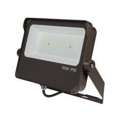 150W LED Flood Light With Yoke Mount - 21,750 Lumens - 400W MH Equivalent - 5000K