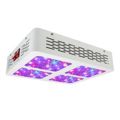 260W Full-Spectrum LED Grow Light - 12-Band Multi Spectrum - Selectable Vegetation and Bloom Switches - GLR-260W12F-VBD