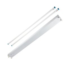 TCP 4' LED T8-Ready General Purpose Strip Light Fixture - 2-Lamp - Single End - Type B Ballast Bypass