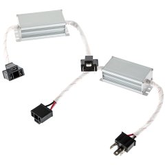 Headlight Load Resistor Kit - H4 LED Headlight Bulbs - H4 CONNECTION Kit