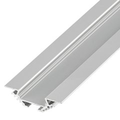 1m silver PAC-ALU aluminum channel