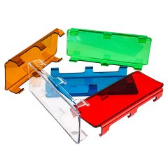 8&amp;quot; Off Road LED Light Bar Lens Cover - Colored