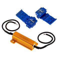 LED Light Load Resistor Kit - LED Turn Signal Hyper Flash & Warning Fix