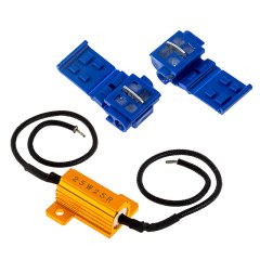 LED Marker Lamp Load Resistor Kit - Sidemarker LED Light Warning Fix - 25W LED Marker Lamp Load Resistor Kit