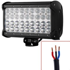 9" Multibeam Off-Road LED Light Bar - Quad-Row - 108W - 9,600 Lumens