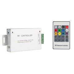 RGB LED Controller with RF Remote - Dynamic Color-Changing Modes - 4 Amps/Channel - RGB Controller with RF Remote