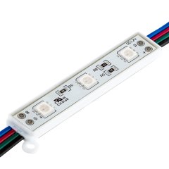 RGB LED Modules - Linear Modules with 3 SMD LEDs - 22 Lumens