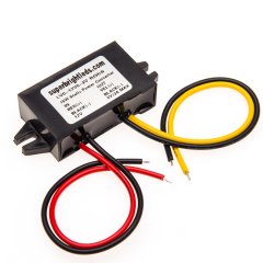 3 amp 12V DC to 5V DC step-down converter/voltage reducer