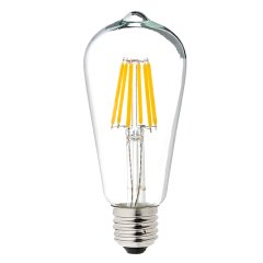 LED Vintage Light Bulb - ST18 LED Bulb w/ Filament LED - 5W