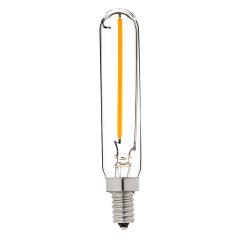 LED Vintage Light Bulb - Radio Style T6 Candelabra LED Bulb w/ Filament LED - Dimmable