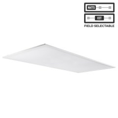 2x4 LED Panel Light - Field Selectable - Color Temperature 3500K/4000K/5000K - Wattage 30W/35W/45W - 4 Pack