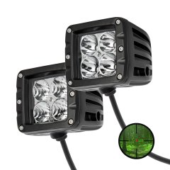 2-inch 940-nanometer off-road infrared LED light pods