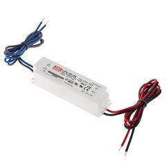 Mean Well LED Power Supply - LPV series 20W Single Output LED Power Supply - 24V DC