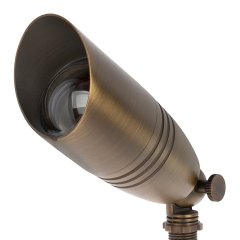 LED-Ready Landscape Spotlight - Solid Brass