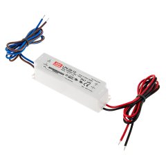 Mean Well LED Power Supply - LPV series 20W Single Output LED Power Supply - 12V DC