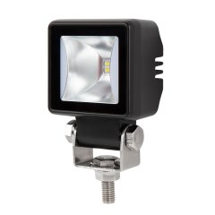 2.5” Square Mini LED Pod Light - Flood Beam - Amber Accent - 1,850 Lumens - 6500K