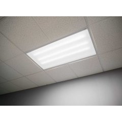 50W LED Magnetic Strip Kit - Three 4ft Pcs and LED Driver - 6500 Lumens - Dimmable - 4000K - Without Power Cord
