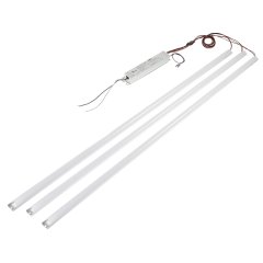 60W Magnetic LED Retrofit Kit For 2x4 Troffer / Linear Strip Fixtures - 3 Tubes - 4000K / 5000K