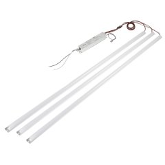 Magnetic LED Retrofit Kit For 2x4 Troffer / Linear Strip Fixtures - 60W - 3 Tubes - 4000K / 5000K