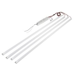 Magnetic LED Retrofit Kit For 2x4 Troffer / Linear Strip Fixtures - 60W - 4 Tubes - 4000K / 5000K